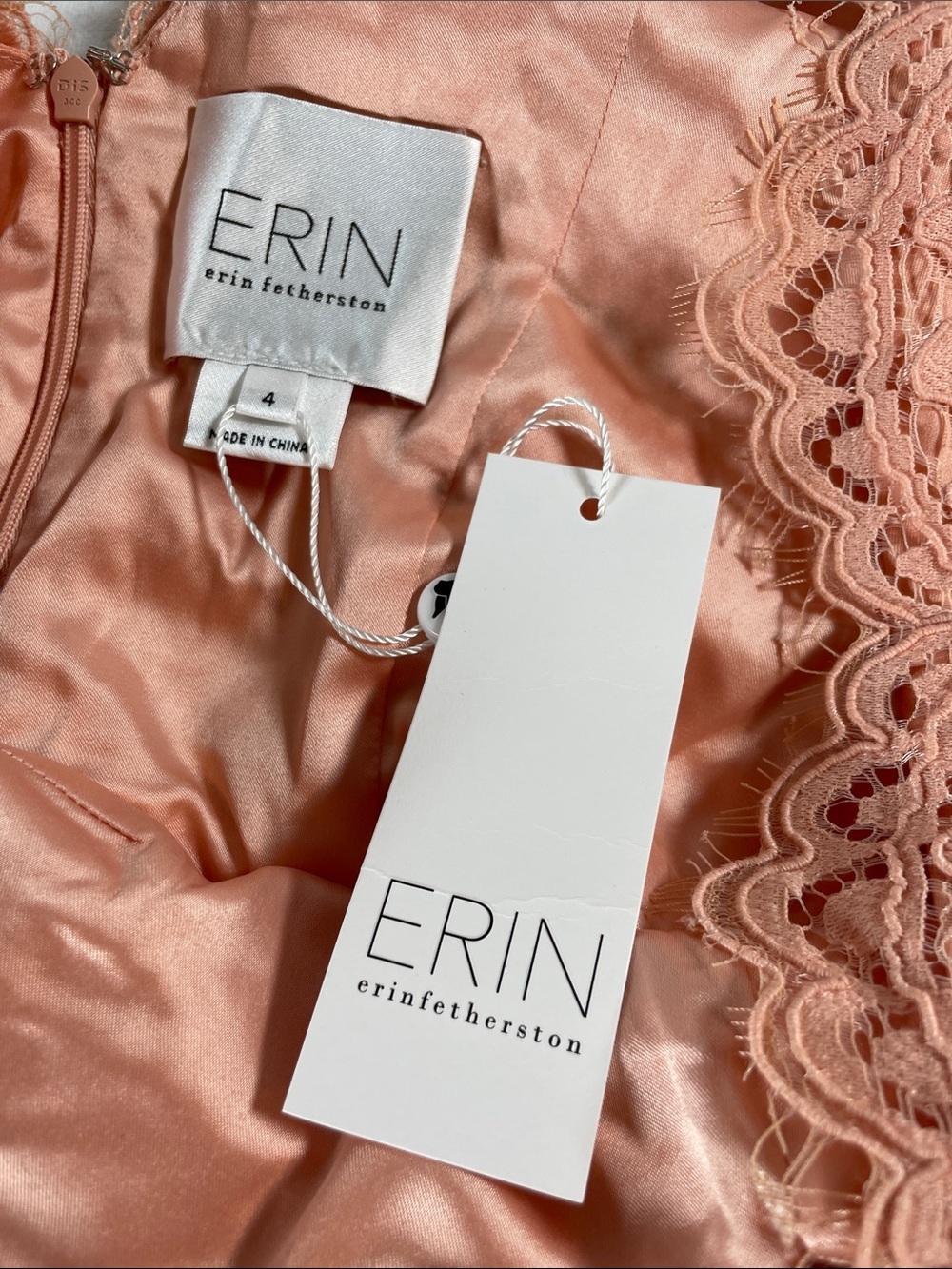 ERIN by Erin Fetherston Lace Alice Dress - Size 4 - Picture 5 of 12